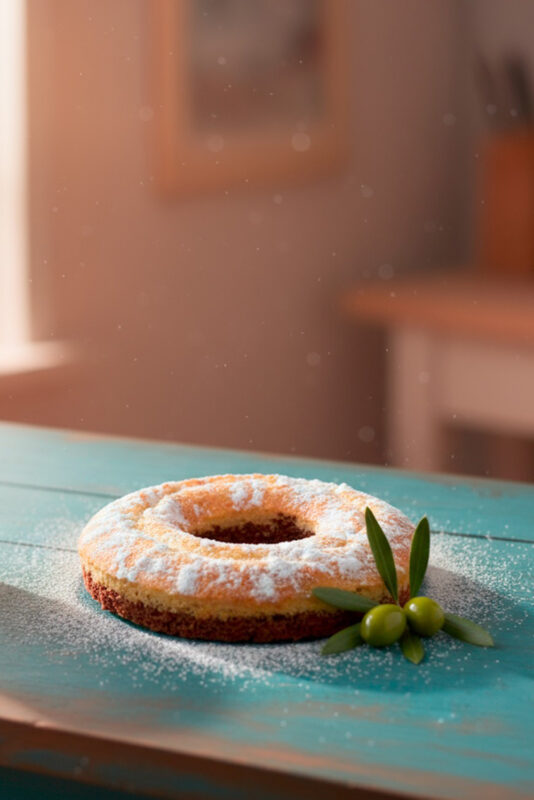 Bizcocho de chocolate con aceite de oliva virgen extra