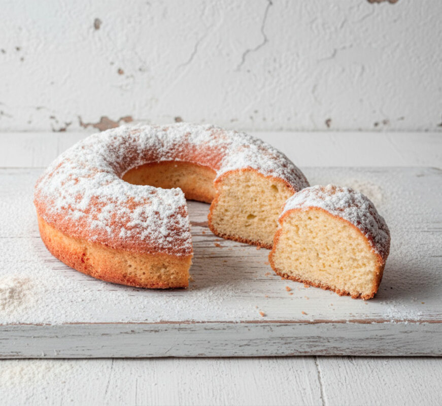 Bizcocho con aceite de oliva virgen extra