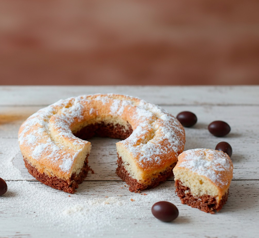 Bizcocho con aceite de oliva virgen extra